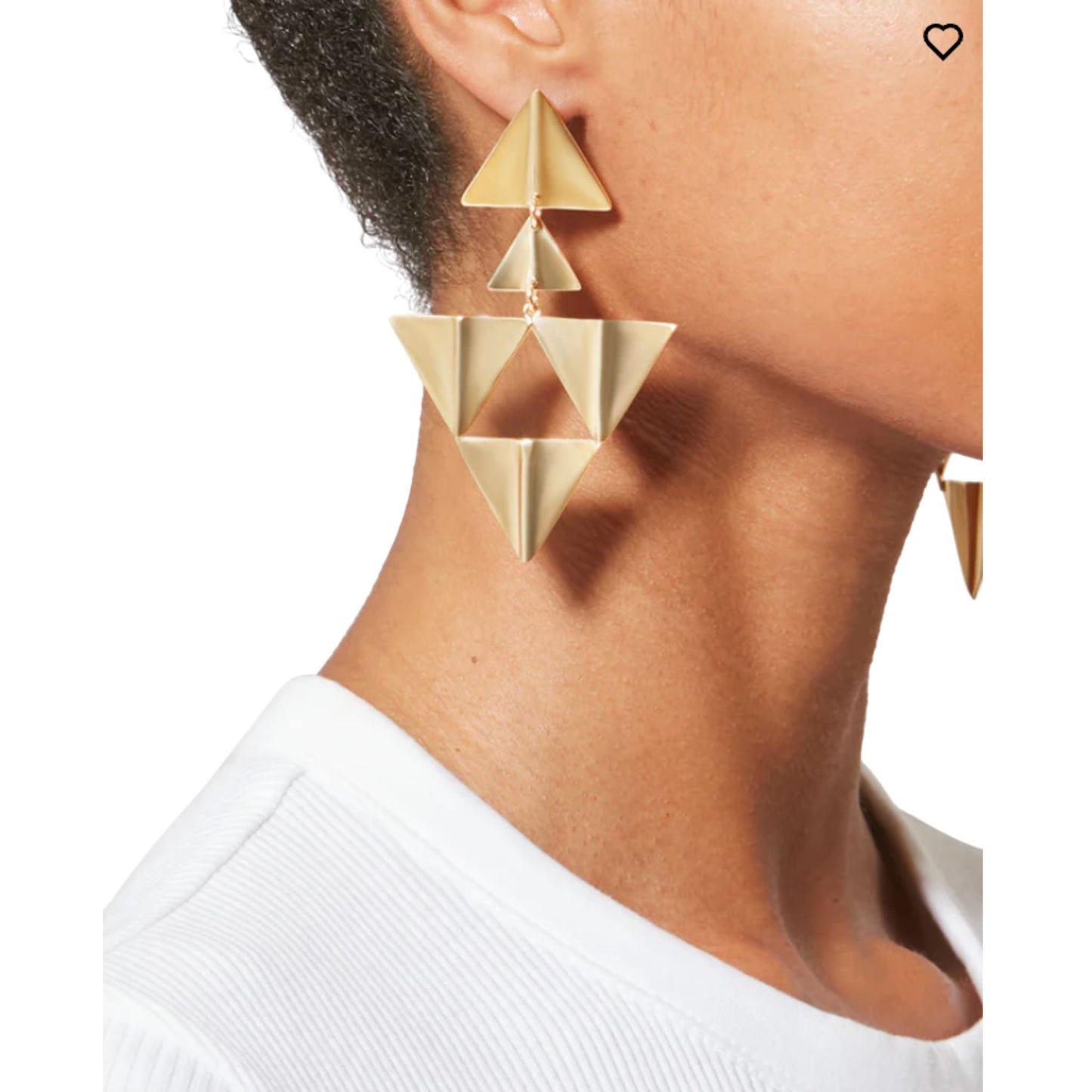 Oversized Gold Earrings
