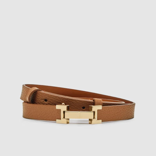 Camel Leather Belt