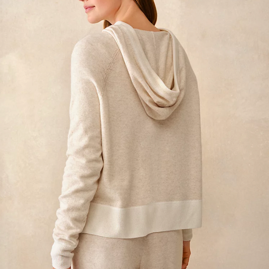 Loungewear hooded top