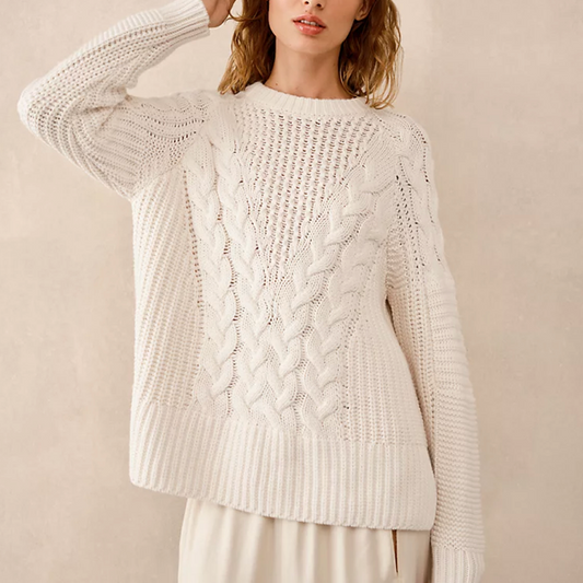 Spring cable knit Jumper