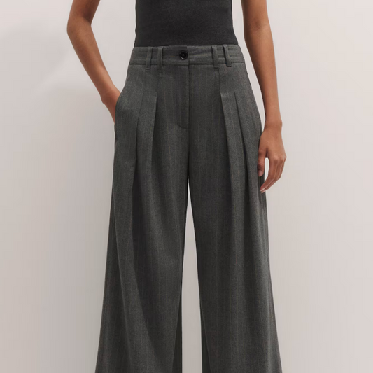 Grey Tailored Trousers