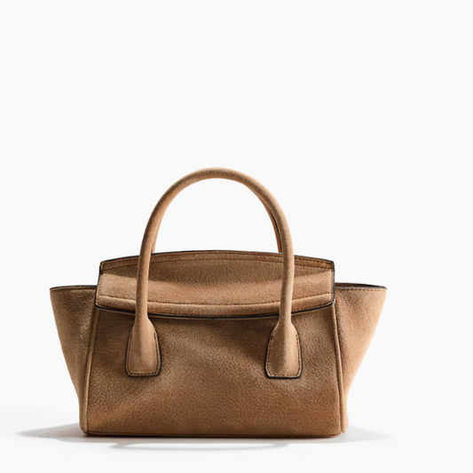 Affordable Suede Handbag