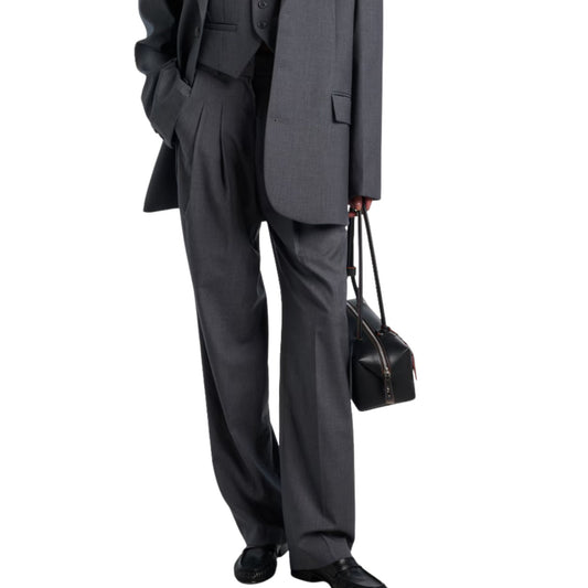Grey Tailored Trousers