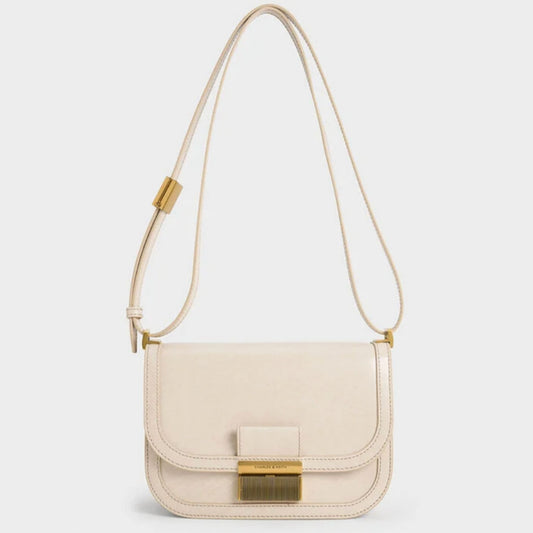 Chic for less ecru handbag