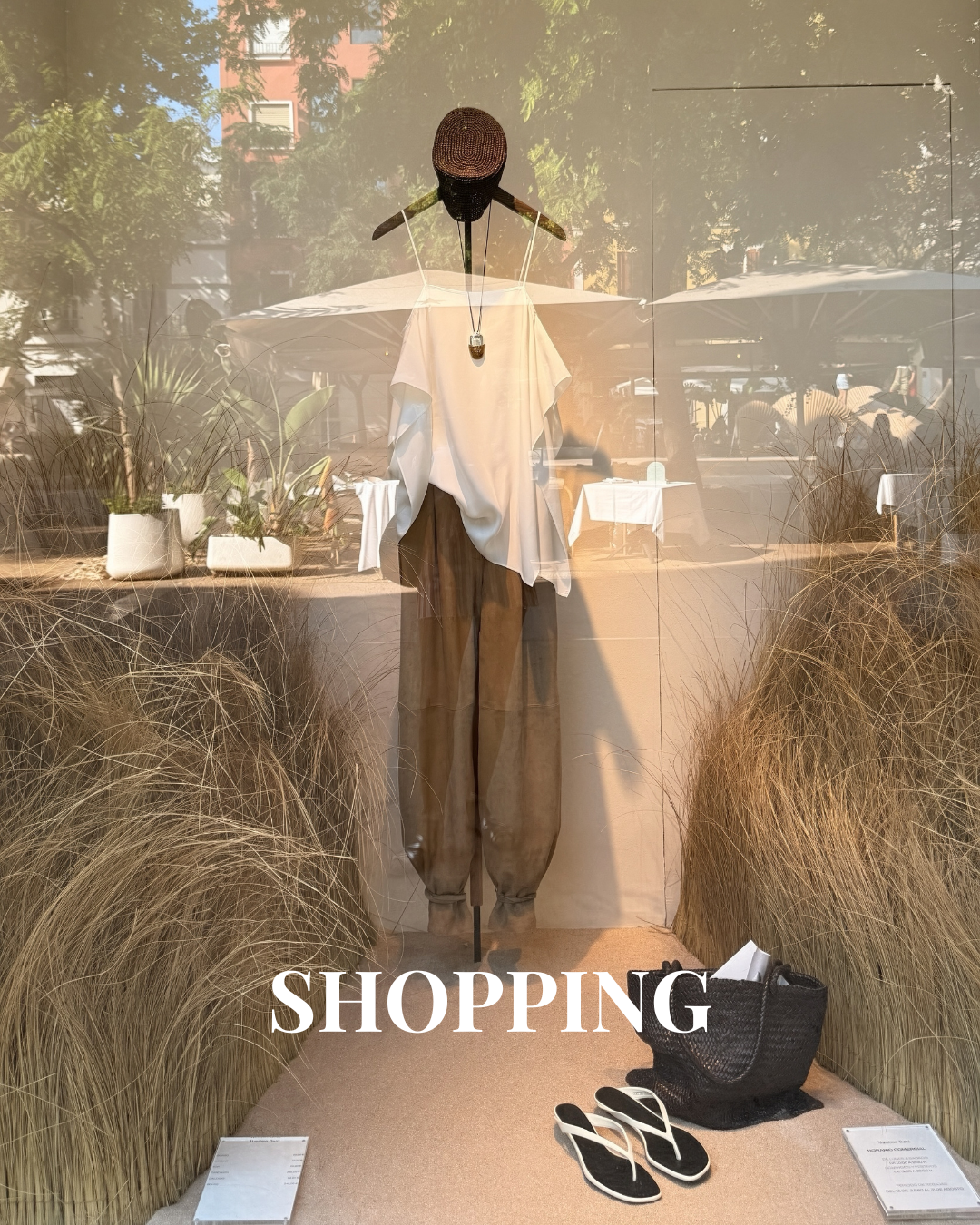 Shopping the new-in at Massimo Dutti in Ibiza