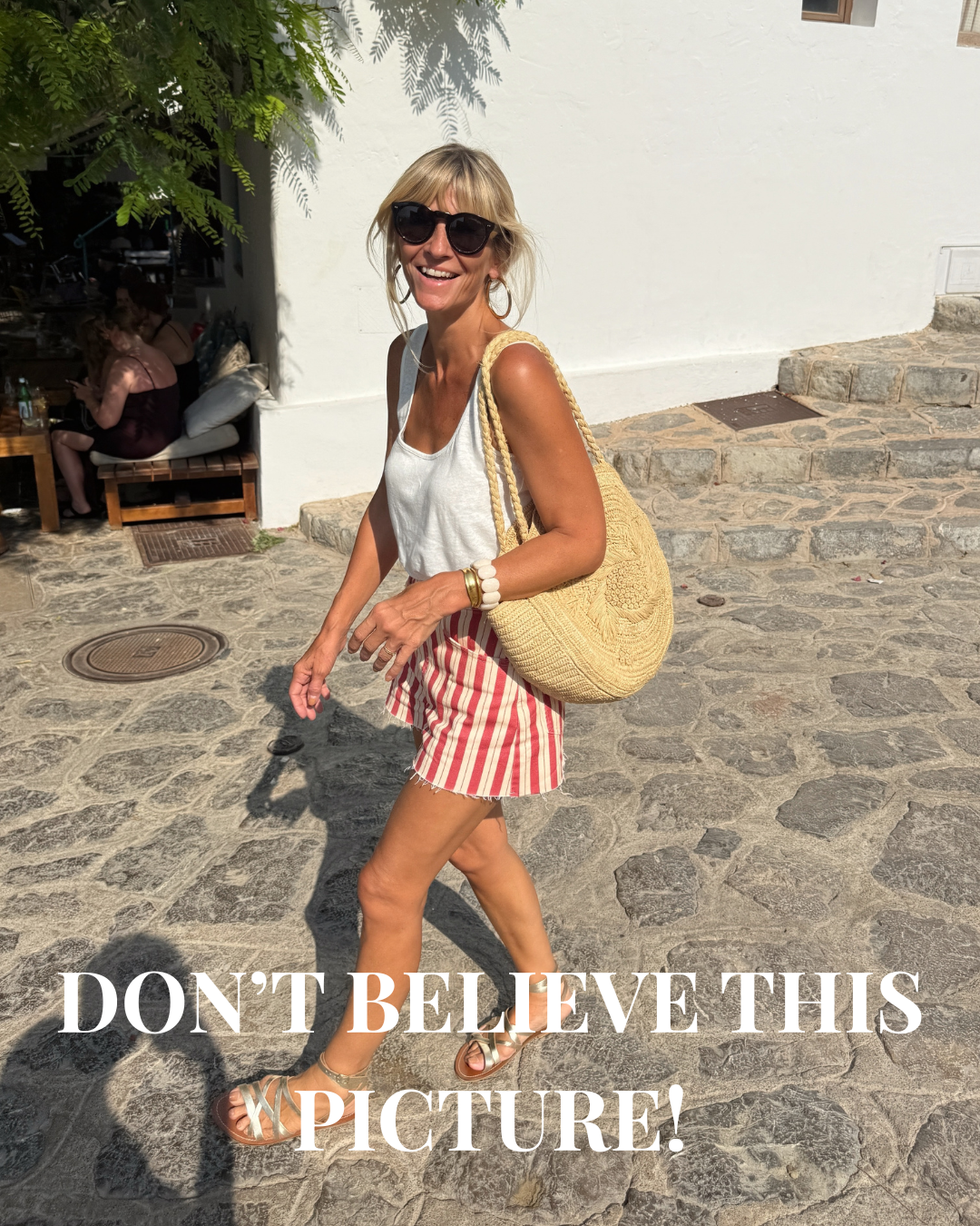 Laughing off Snakegate in Ibiza