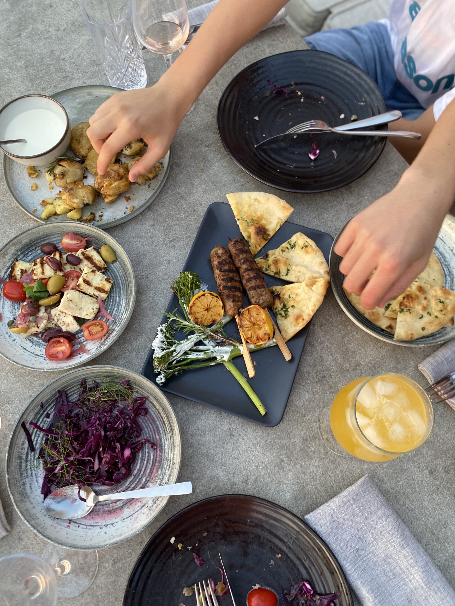 The full Soul Bowl sharing table