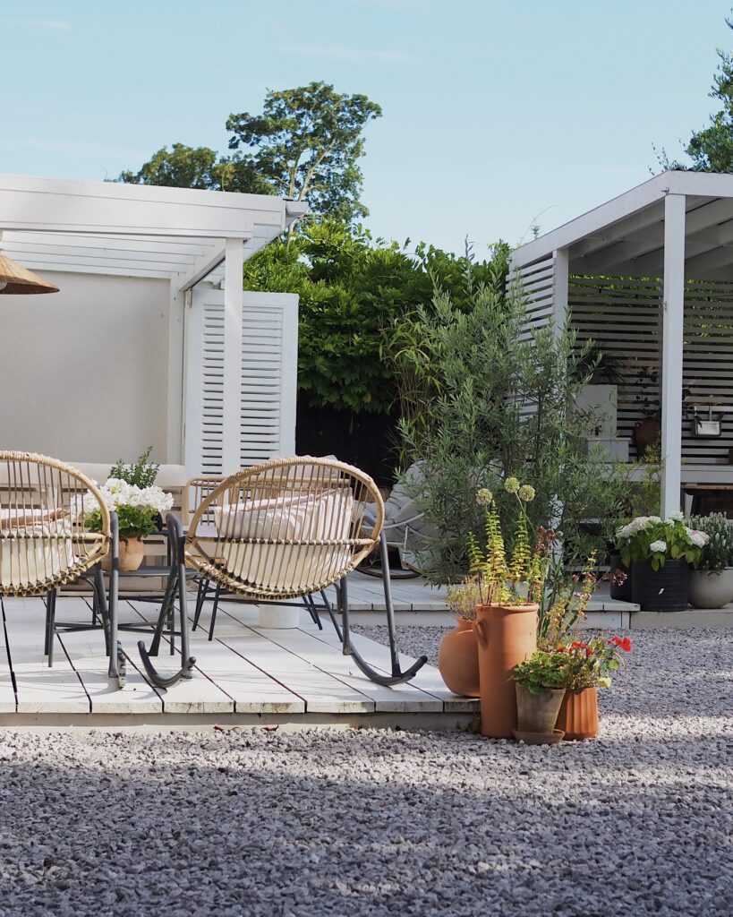 How We Created a Mediterranean Garden Escape on a Budget