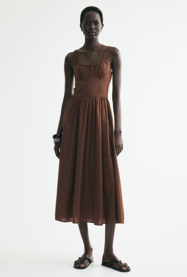 Ruched Sundress