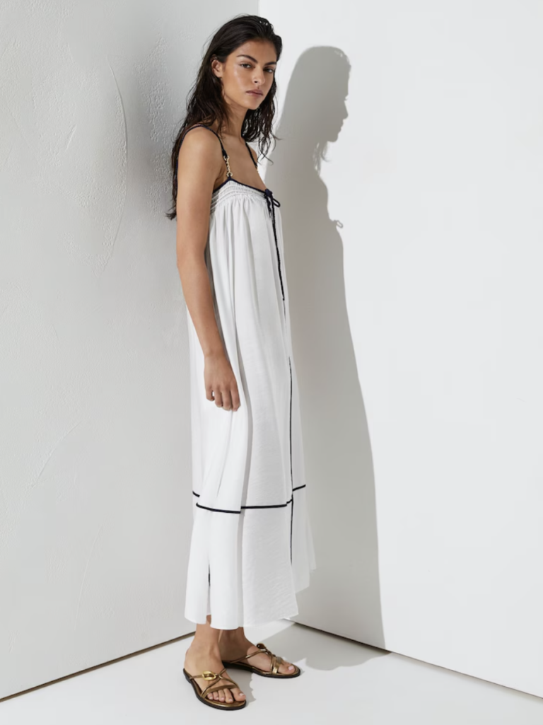 Easy white sundress
