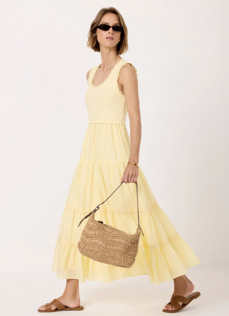 Easy Yellow Summer Dress