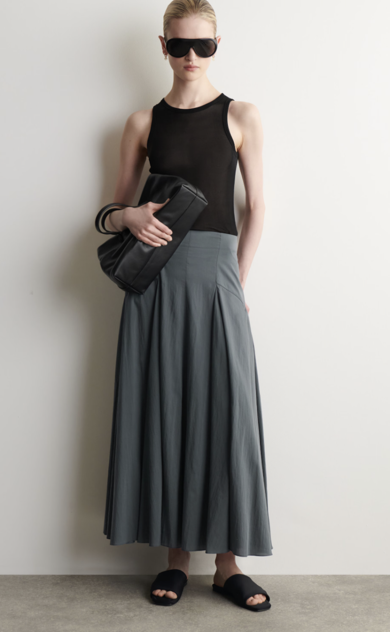 Silky Maxi Skirt