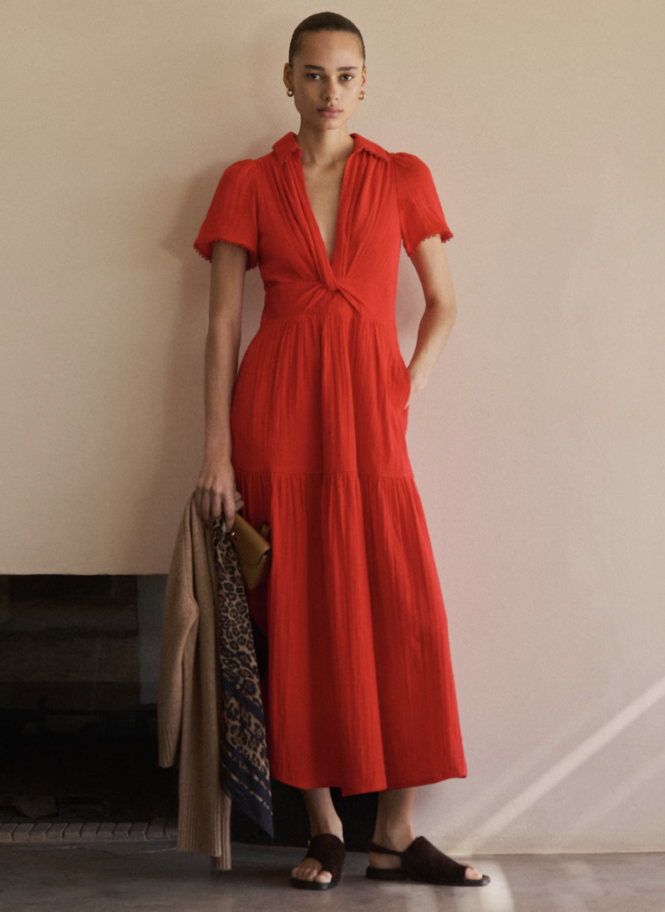 Red Summer dress