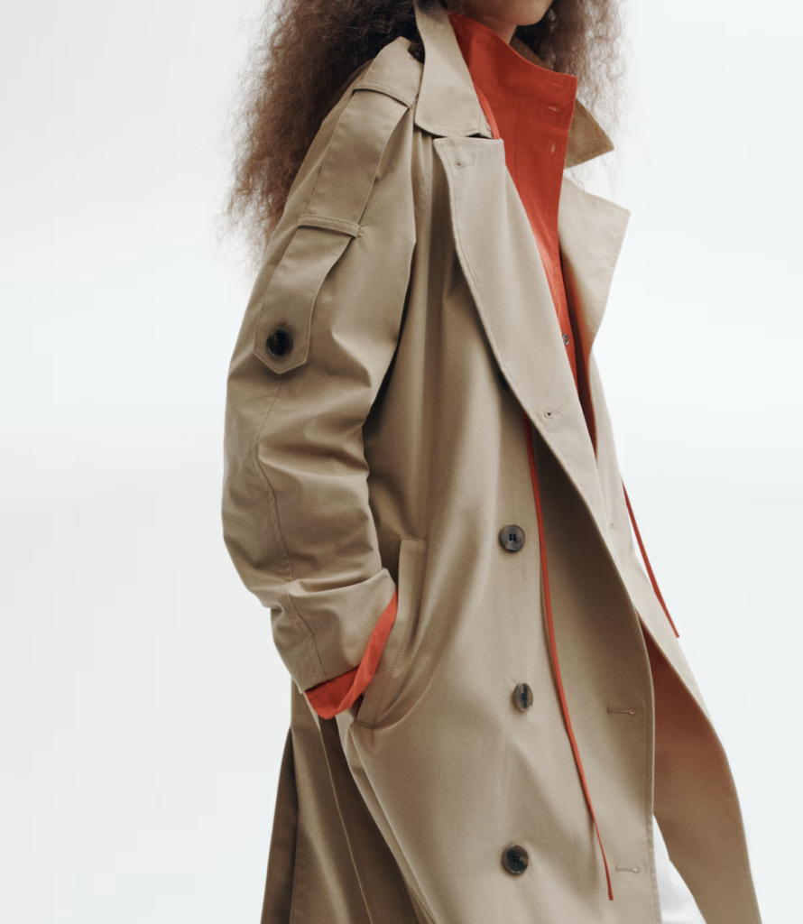 Chic For Less Trench Coat