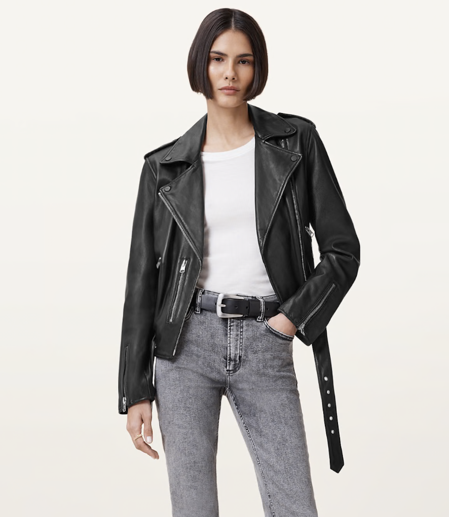 Leather Biker Jacket