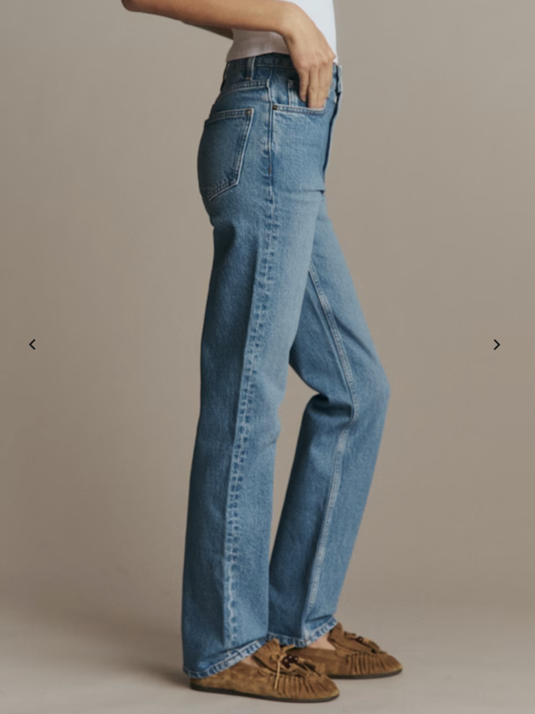 Iconic Straight-Leg Jeans