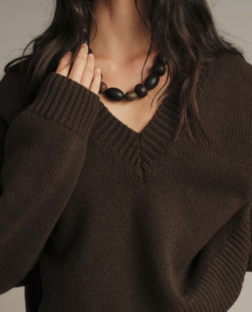 Wooden Statement Necklace