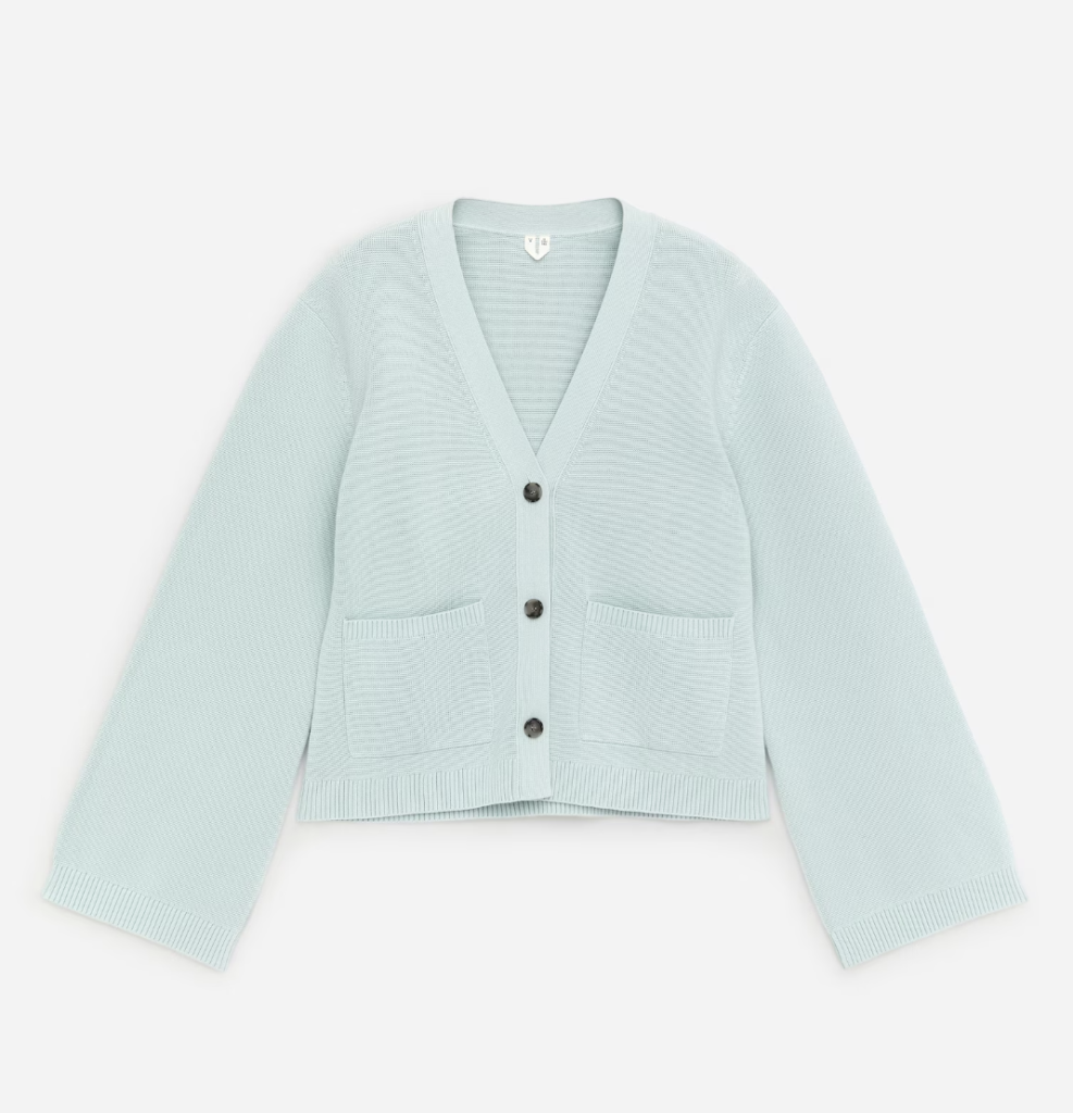Similar Blue Cardigan