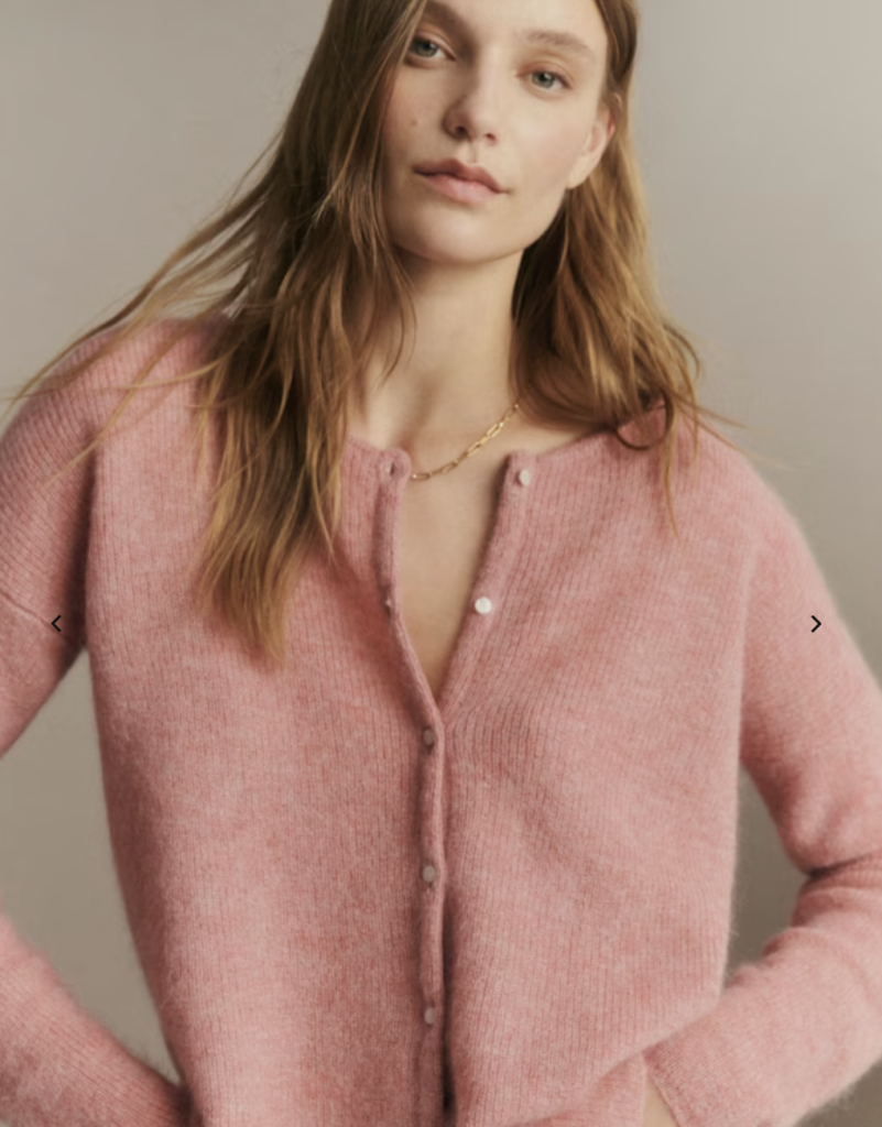 Soft Pink Cardigan