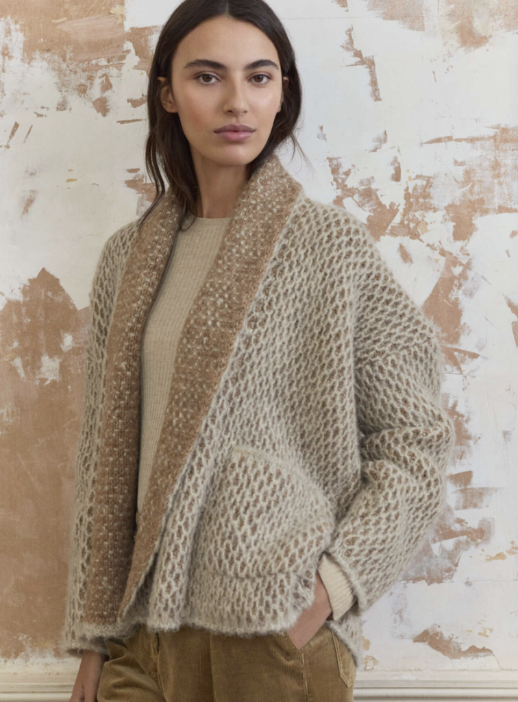 Alpaca Shawl Cardigan