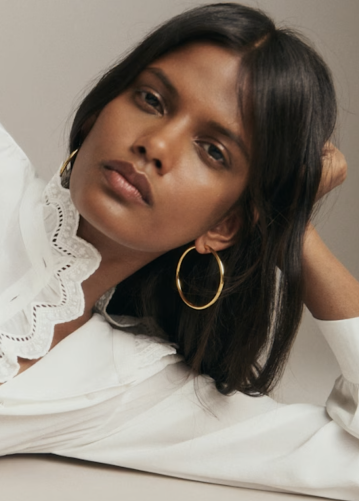 Gold Hoop Earrings