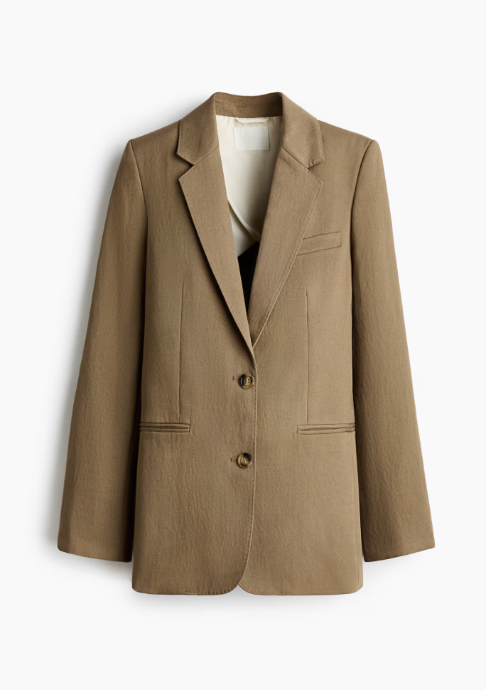 Deep Beige Blazer