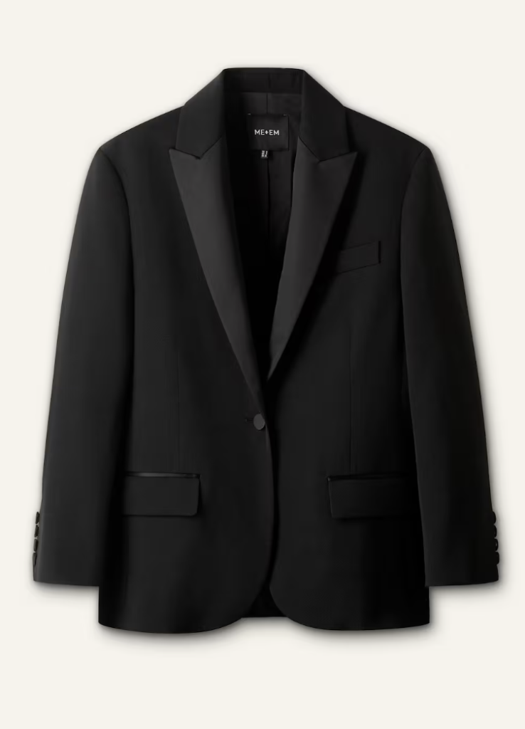Oversized Tux Blazer