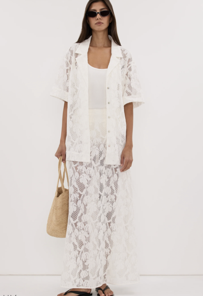 Lace Maxi Skirt