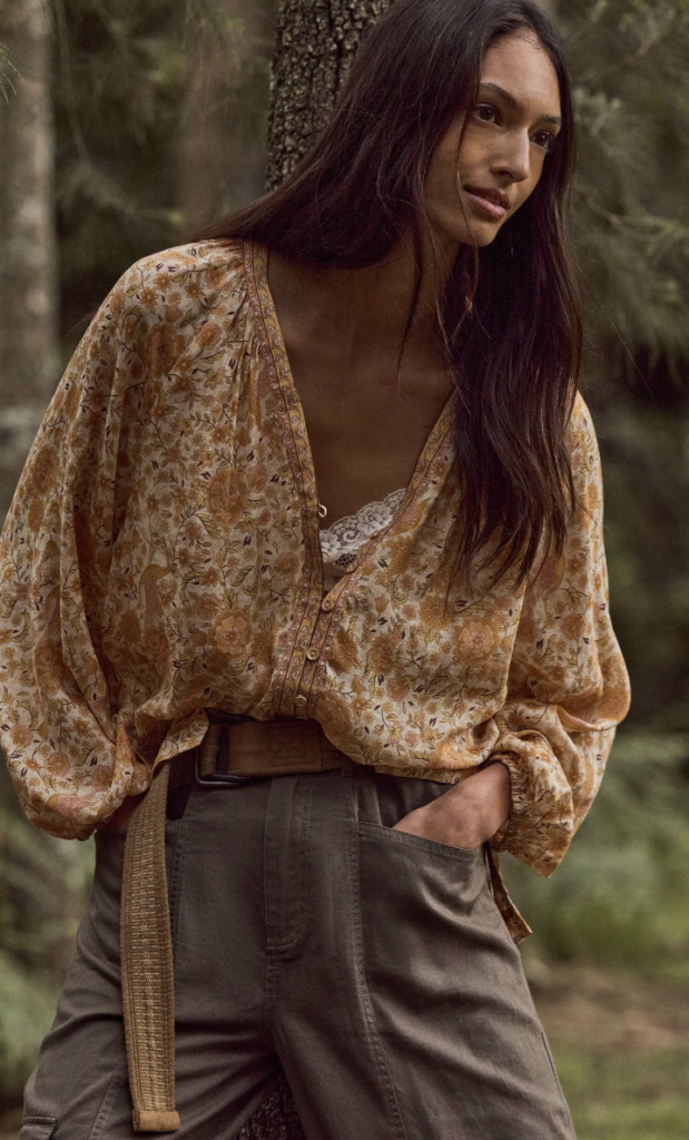 Bohemian Style Blouse