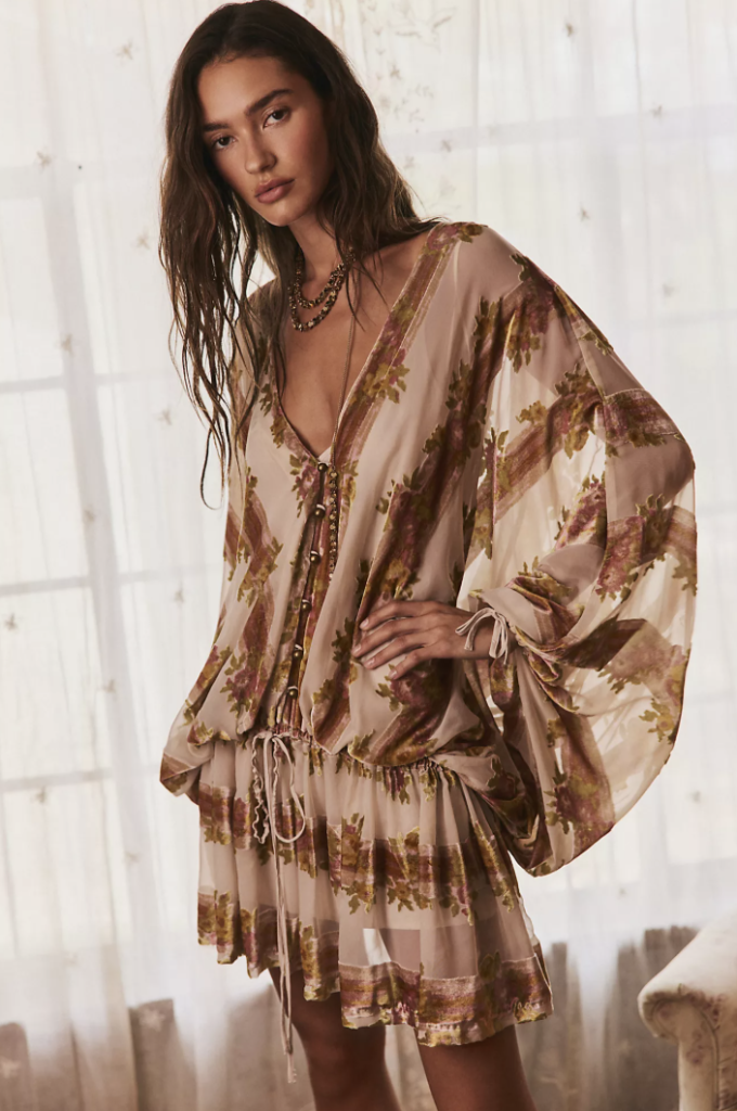 Balloon Sleeved Dress