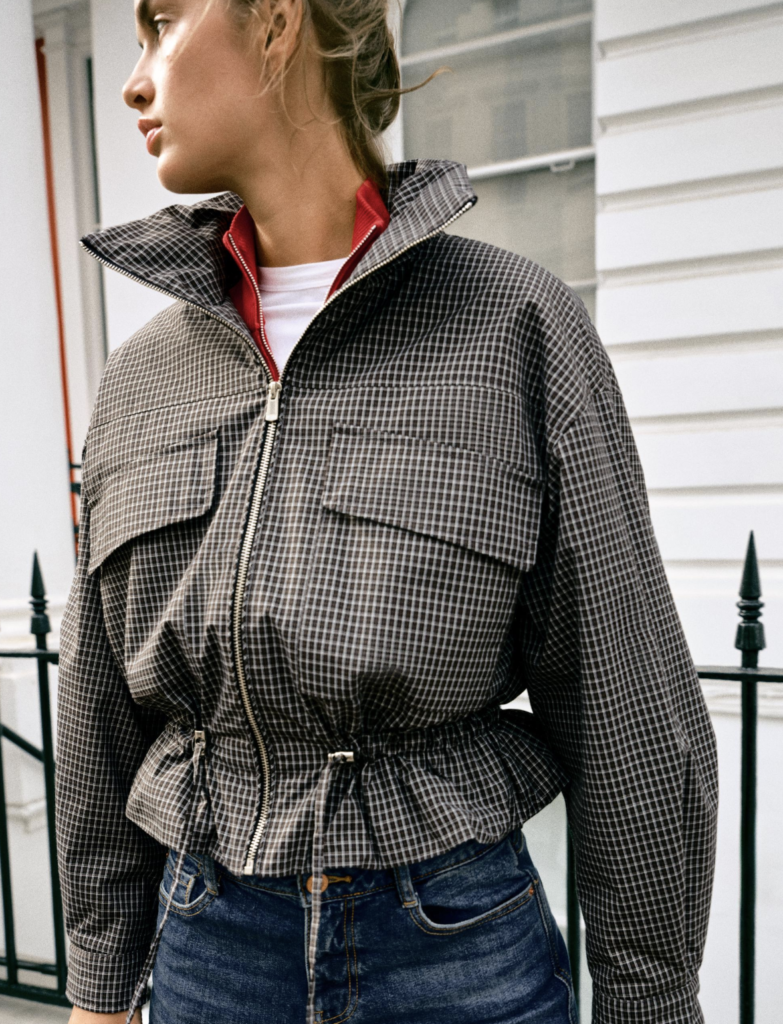 Padded Check Jacket