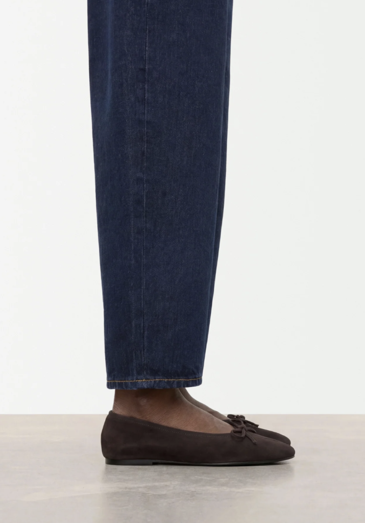 Suede Ballet Flats
