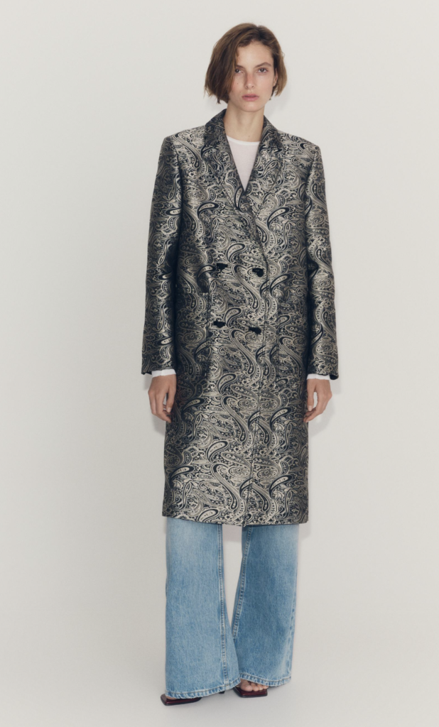 Jacquard Coat
