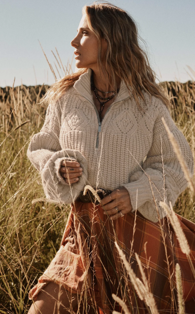 Chunky Funnel Neck Jumper