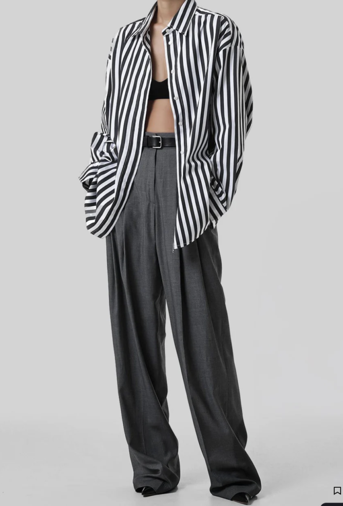 Grey Tailored Trousers