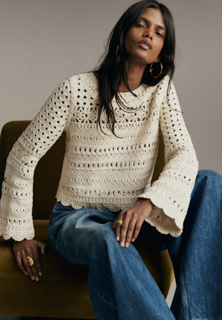 Macramé Cotton Top