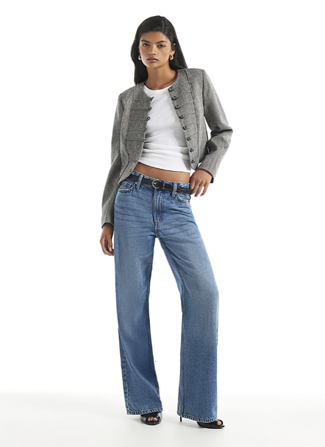 Chic For Less Straight Leg Jeans