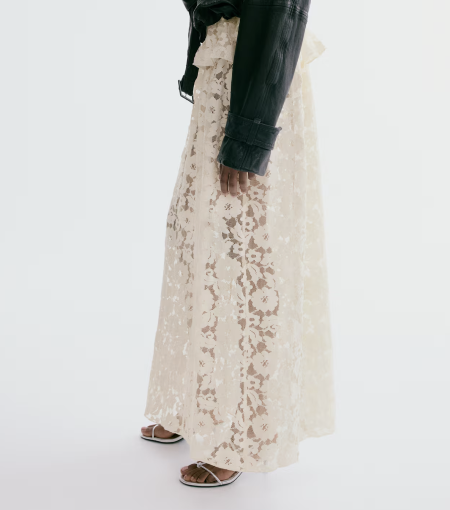 Long Lace Skirt