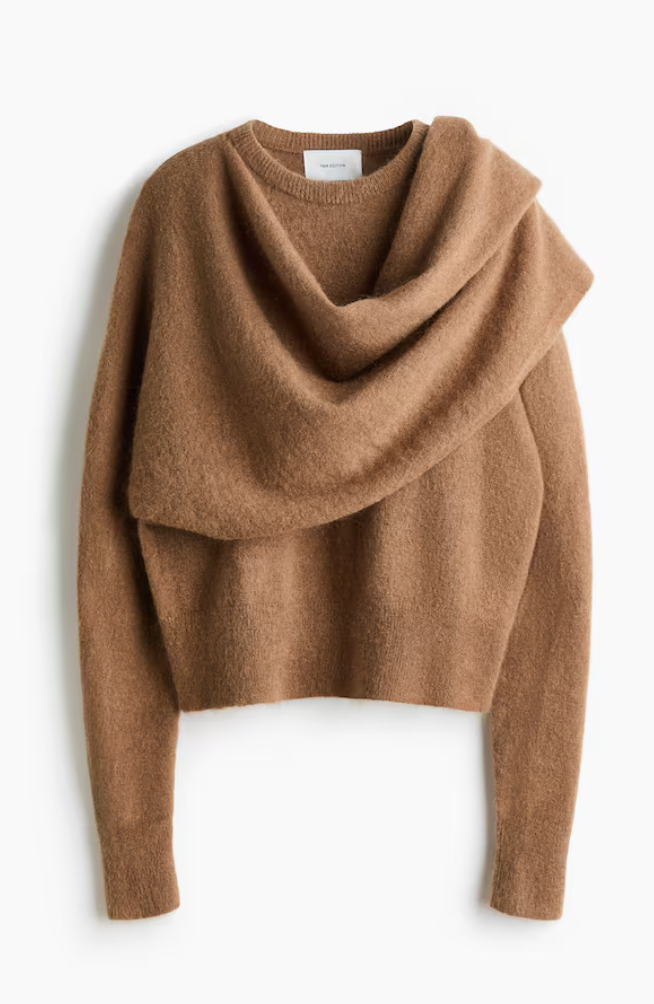 Mohair Blend Camel Jumper
