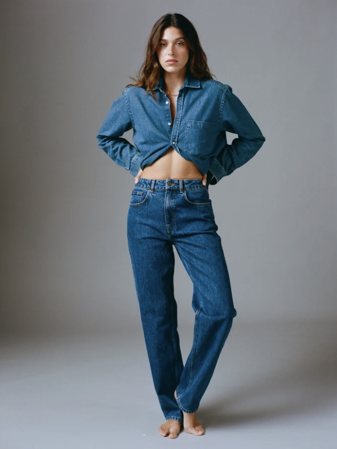Effortless Straight-Leg Jeans