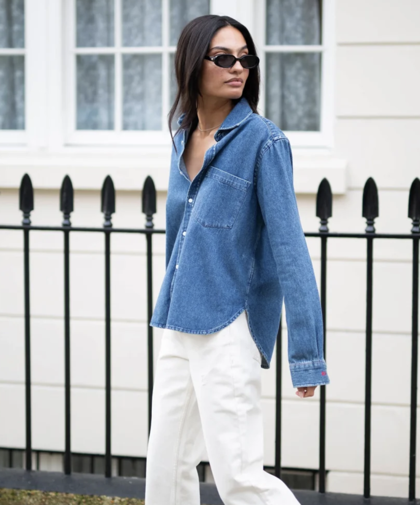 Classic Blue Denim Shirt