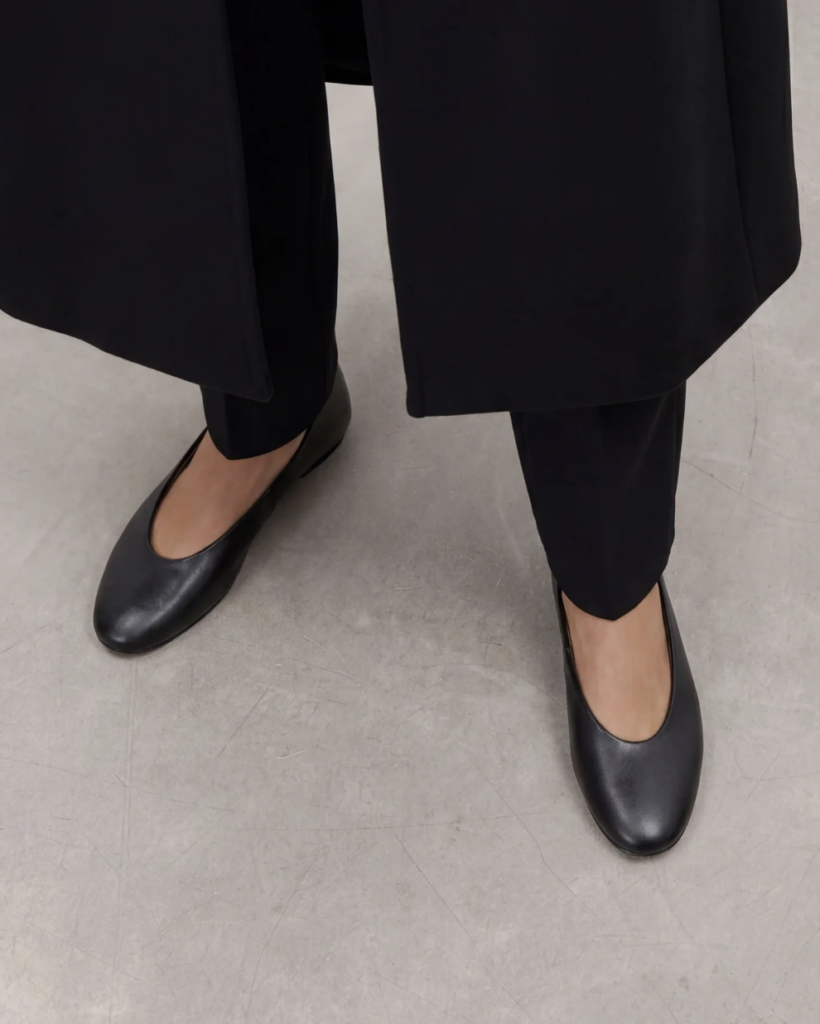 Round-Toe Ballet Flats