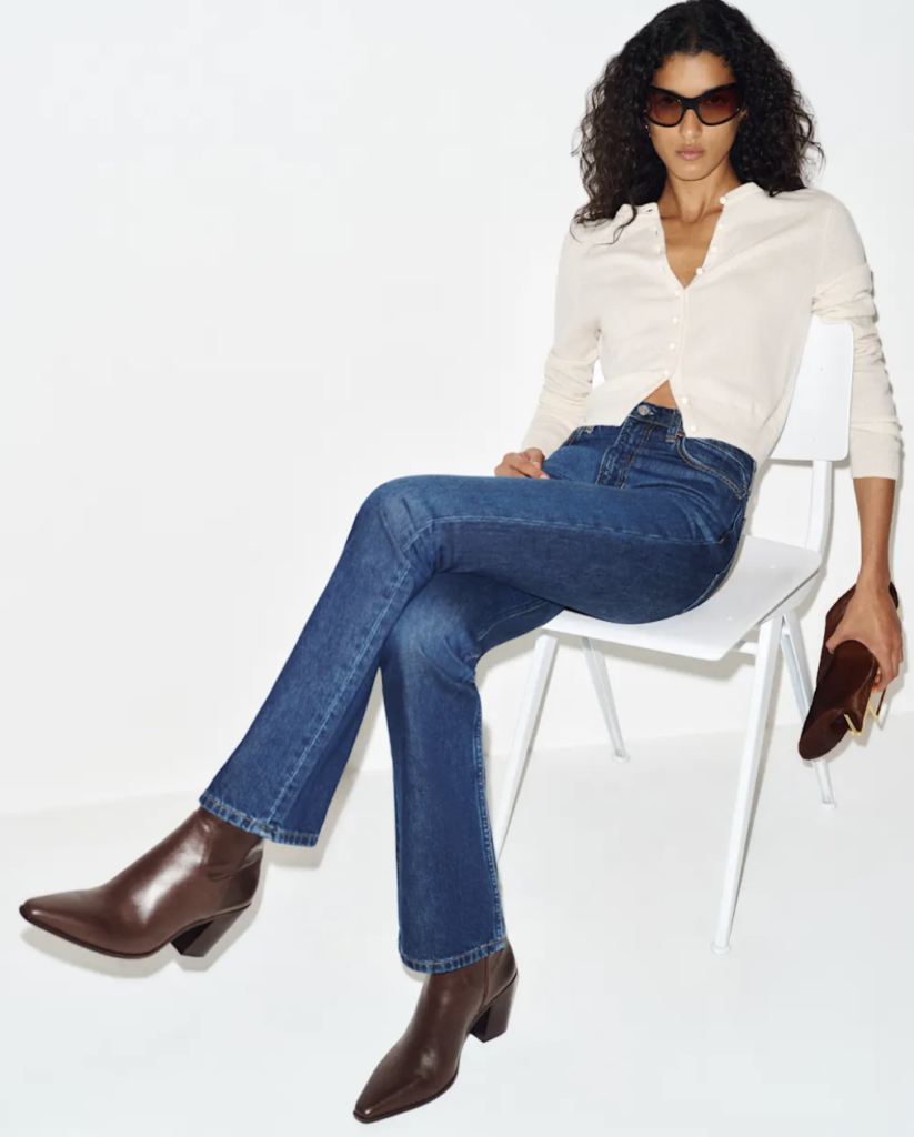 Brown High Ankle Boots
