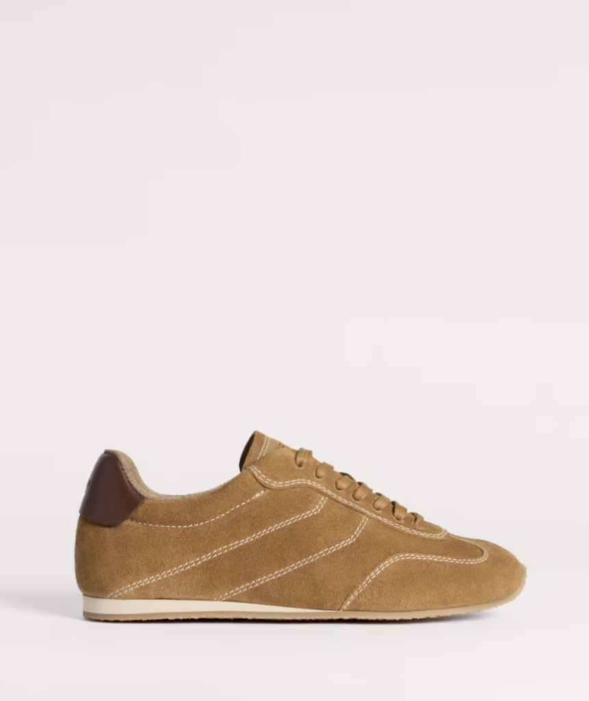 Brown Suede Trainers