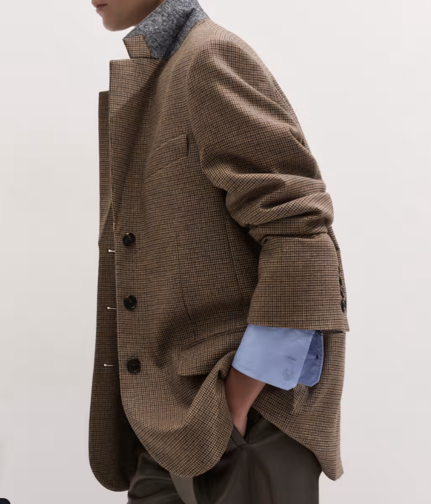 Oversized Heritage Check Blazer New In