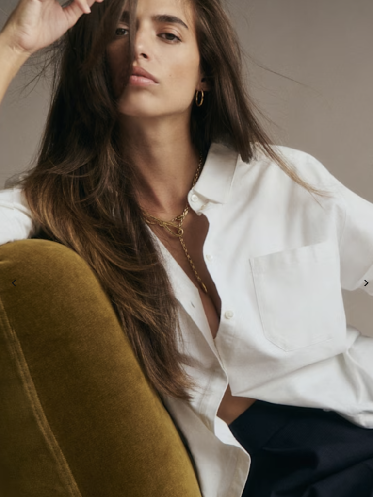 Oversized Organic Cotton Shirt