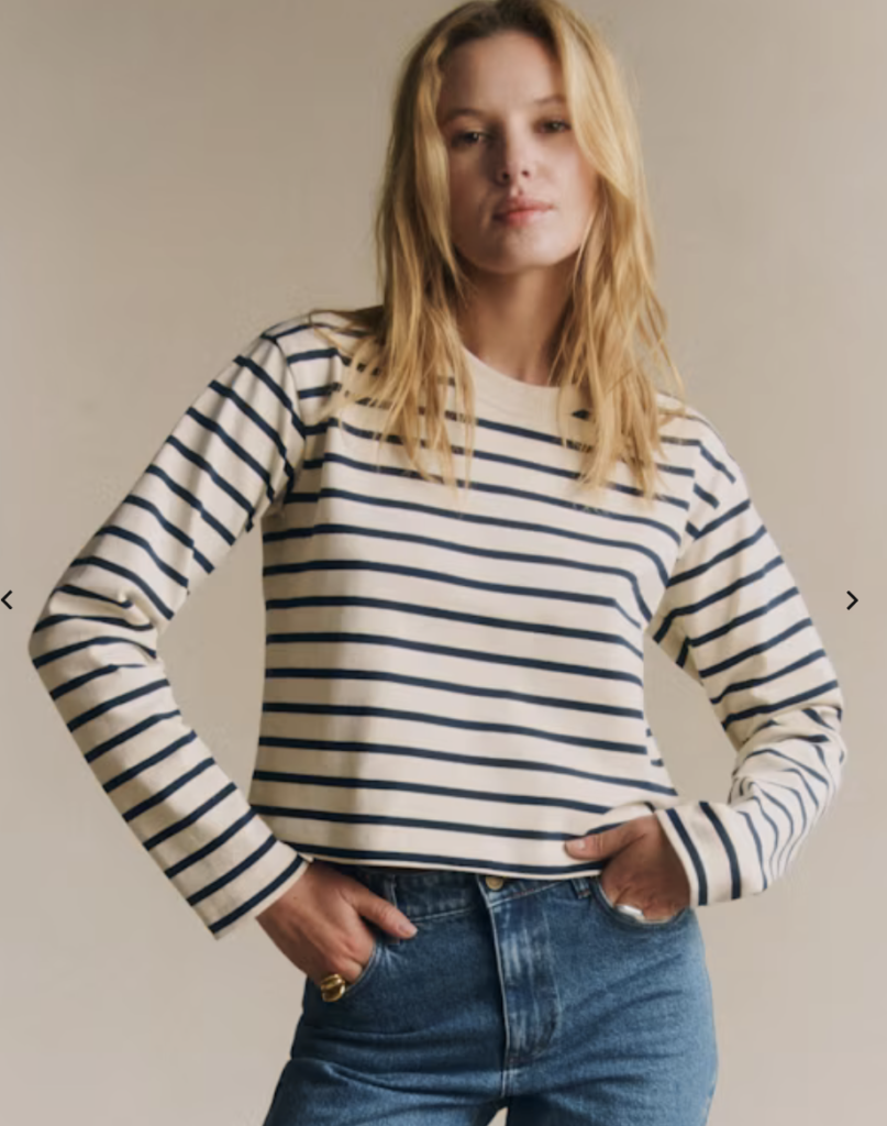 Striped Breton Top