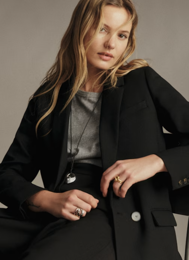 Classic Black Blazer