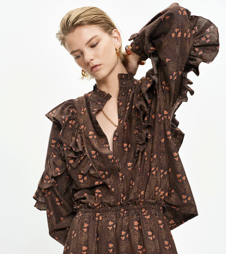 Frilled Blouse
