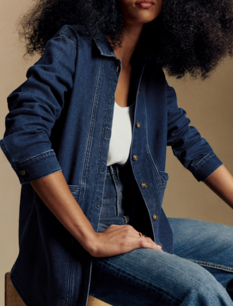 Dark Blue Denim Jacket